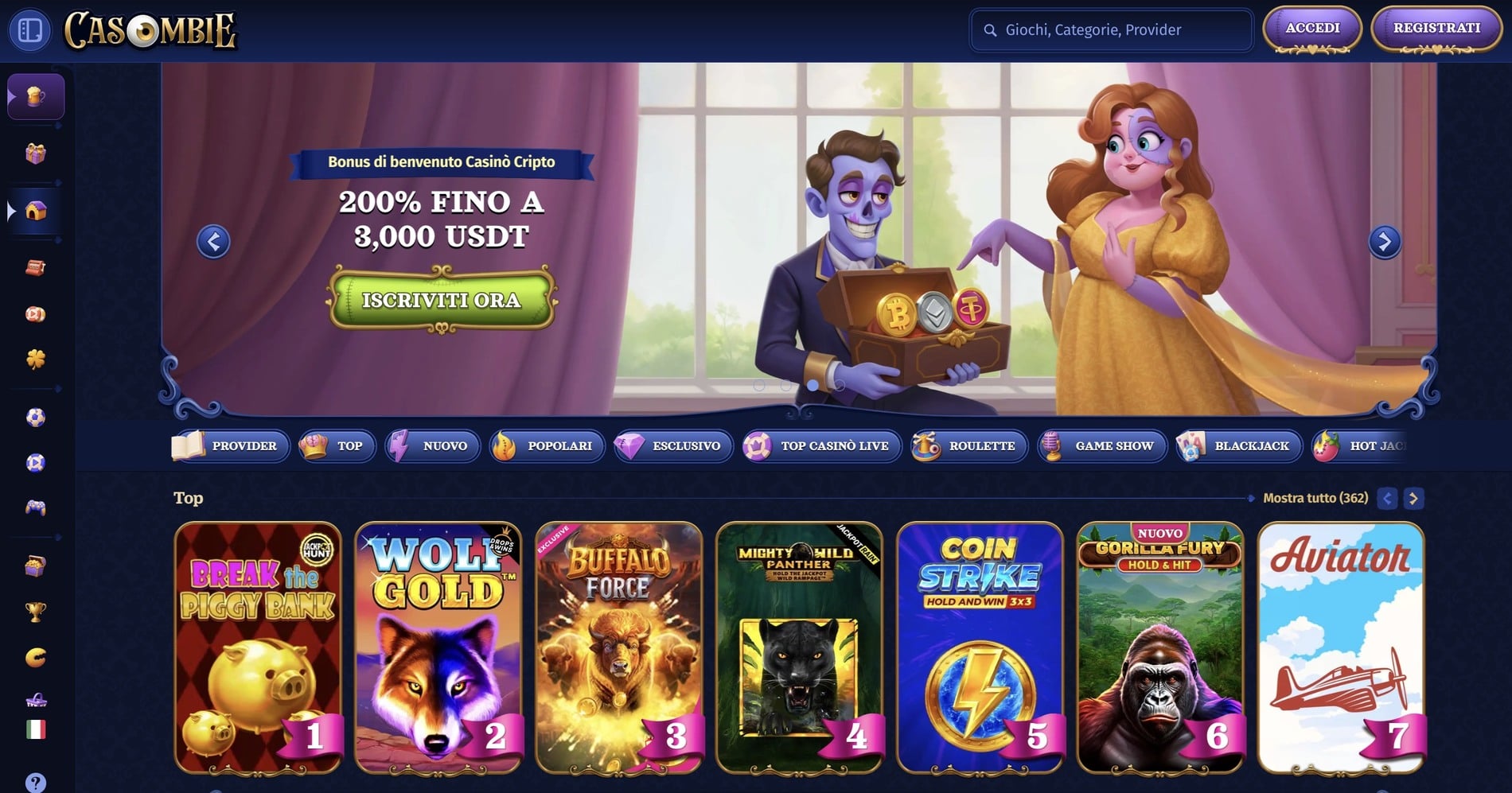 Casombie Online Casino