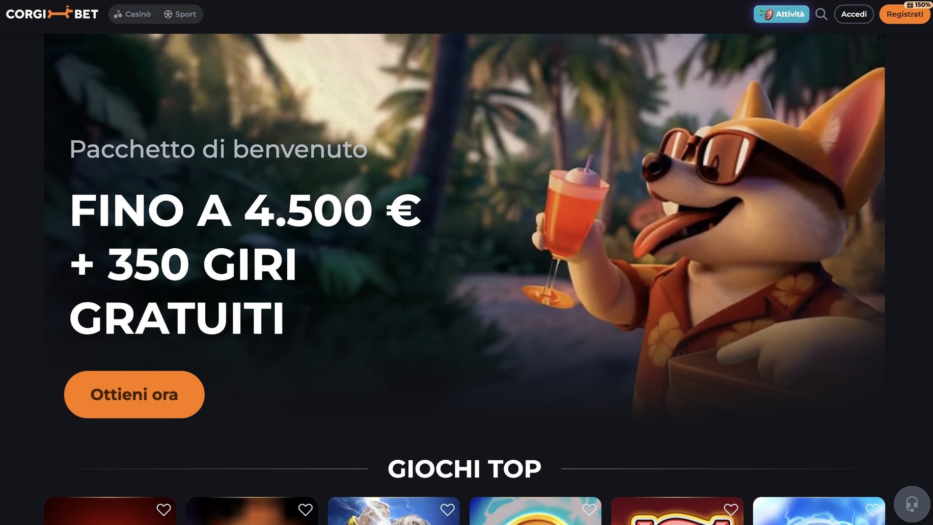 Corgibet Online Casino
