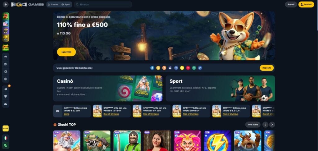 EgoGames Online Casino