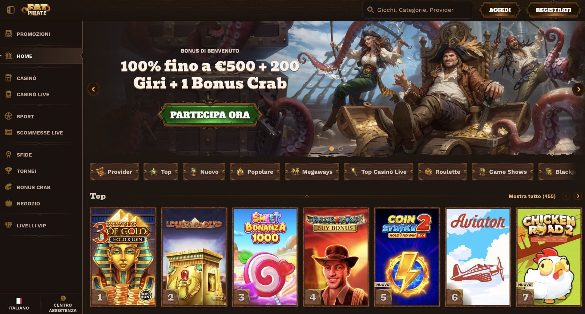 FatPirate Online Casino