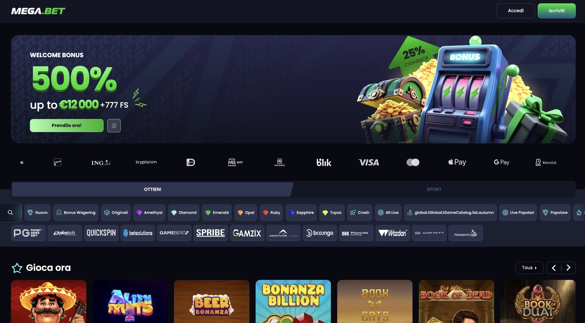 MegaBet Online Casino