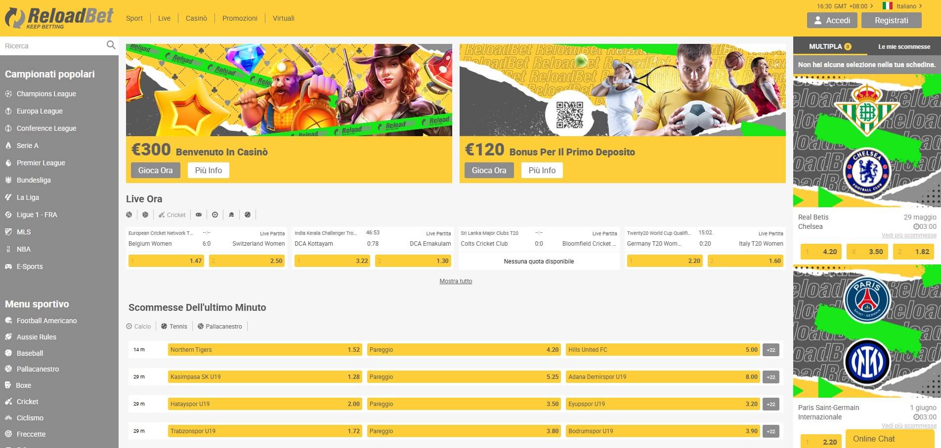 ReloadBet Online Casino