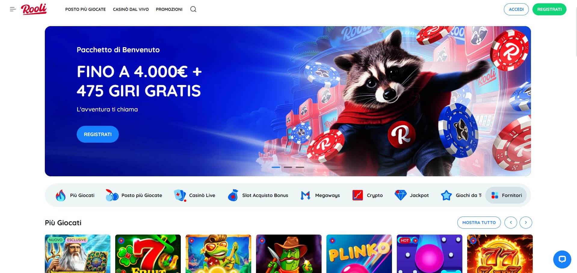Rooli Online Casino