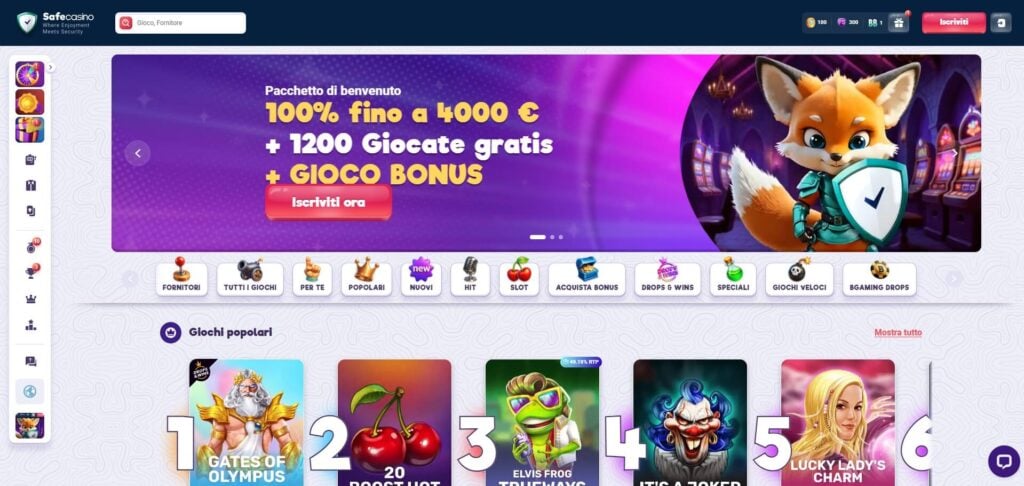SafeCasino Online Casino