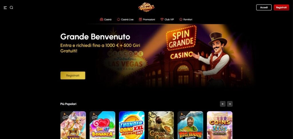 SpinGrande Online Casino