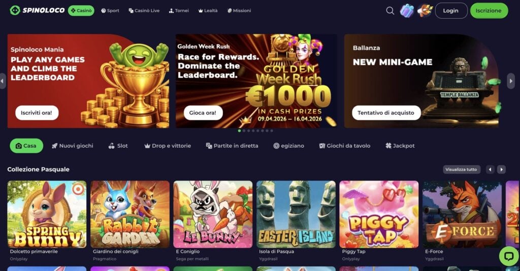 Spinoloco Online Casino