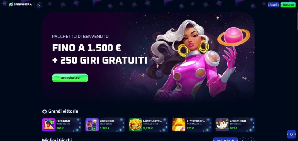 Spinwinera Online Casino