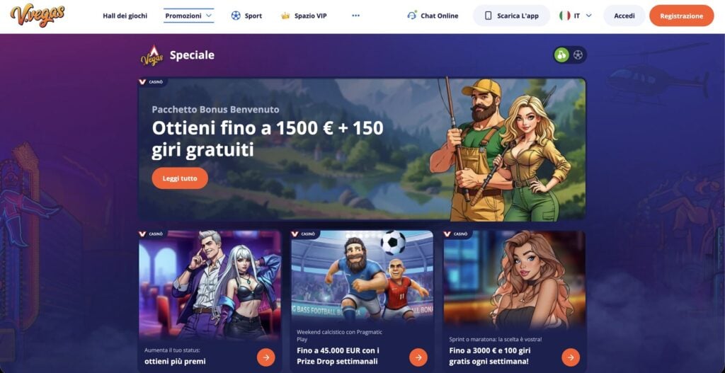 V.Vegas Casino Bonus